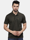 T-Base Men Polo Collar Pockets T-Shirt