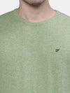 T-Base Men Green Pullover