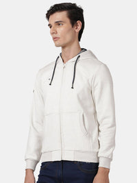 T-Base Hooded Open Front Sweatshirt