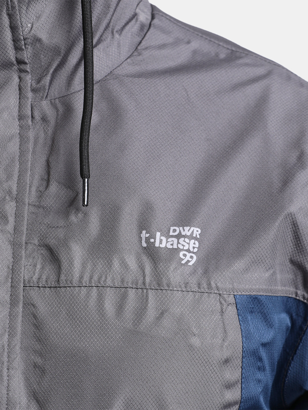 TBASE Men’s DARK GRAY Waterproof Rain Jacket with Hood