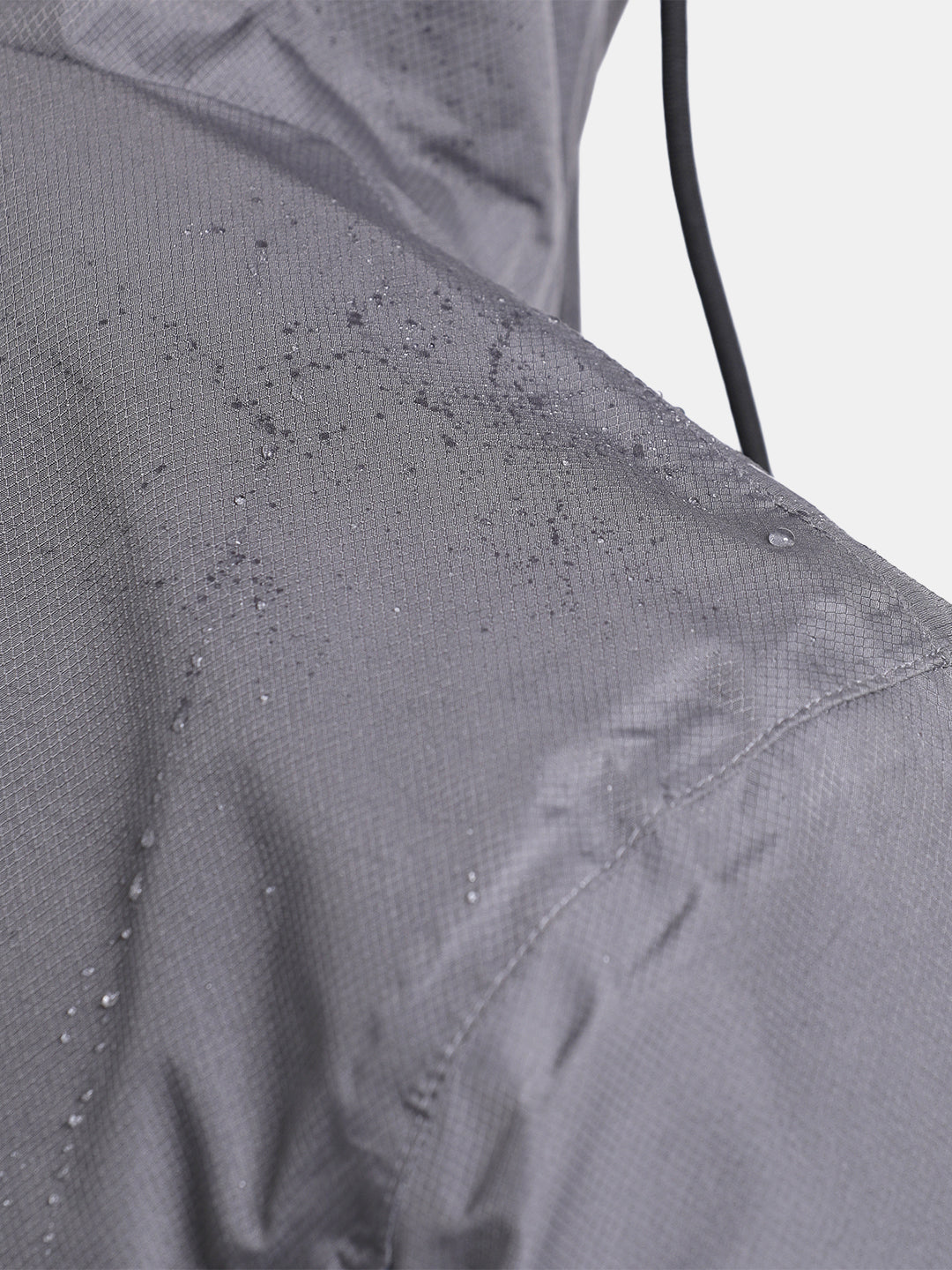TBASE Men’s DARK GRAY Waterproof Rain Jacket with Hood
