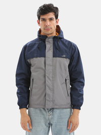 TBASE Reversible Rain Jacket | Waterproof Lightweight Jacket| Grey