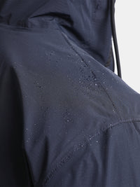 TBASE Men’s NAVY Waterproof Rain Jacket with Hood