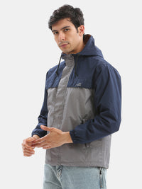 TBASE Reversible Rain Jacket | Waterproof Lightweight Jacket| Grey