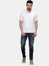 T-Base Men Polo Collar Pockets T-Shirt
