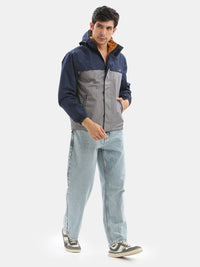 TBASE Reversible Rain Jacket | Waterproof Lightweight Jacket| Grey