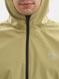 TBASE Reversible Rain Jacket | Waterproof Lightweight Jacket| Navy