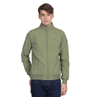 Men’s Classic Pistachio Polyester Jacket - Regular fit