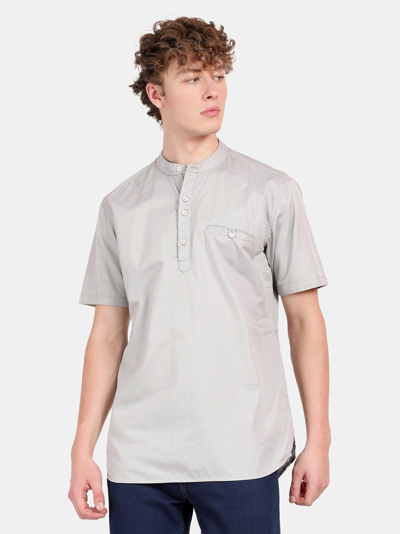 HALF SLEEVE COTTON KURTA SHIRT