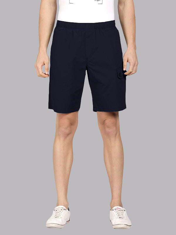 Zephyr Ultra-Light Casual Lounge Shorts Navy1