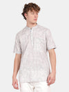 HALF SLEEVE COTTON KURTA LINEN SHIRT