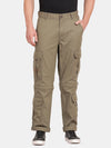 Solid Cargo Pants