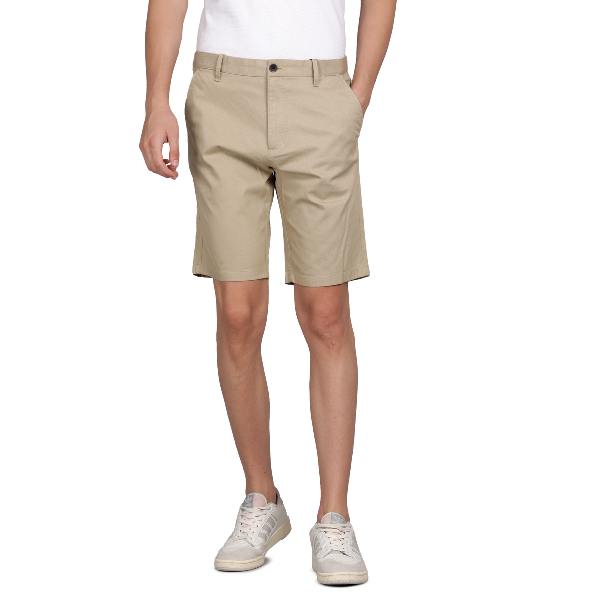 Men’s Cement Casual Shorts – Regular Fit