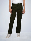 Solid Cargo Pants