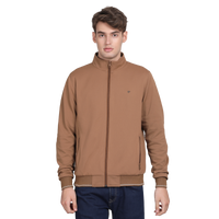 Men’s Classic Wallnut Polyester Jacket - Regular fit