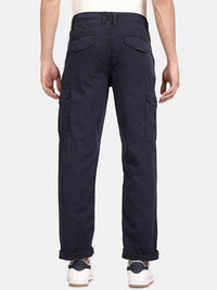 T-Base Men Cotton Lycra Easy Wash Mid-Rise Regular Fit Cargos