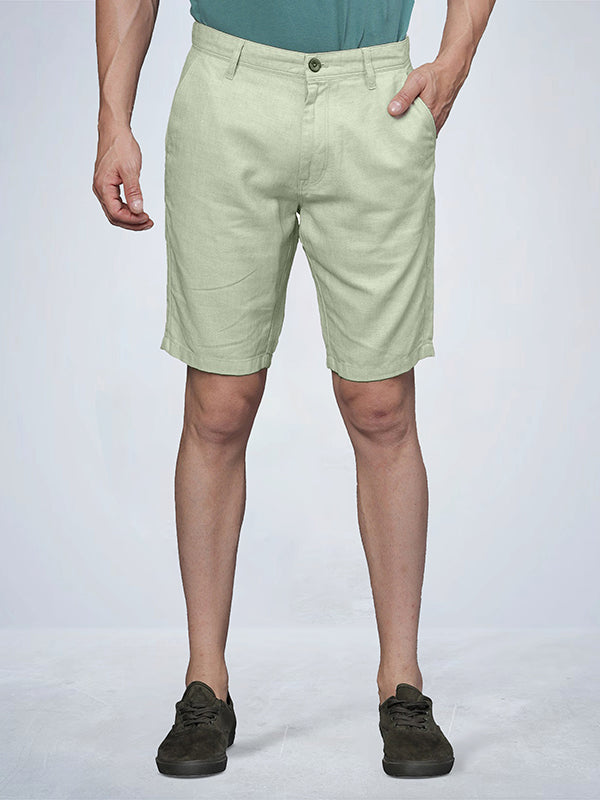 Sage Green Chino Shorts