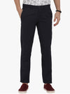 T-Base Men Navy Blue Core Chino Trousers