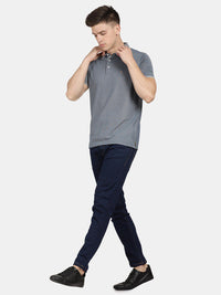T-Base Men Polo Collar T-Shirt