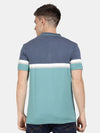 T-Base Men Polo Collar Nylon T-Shirt
