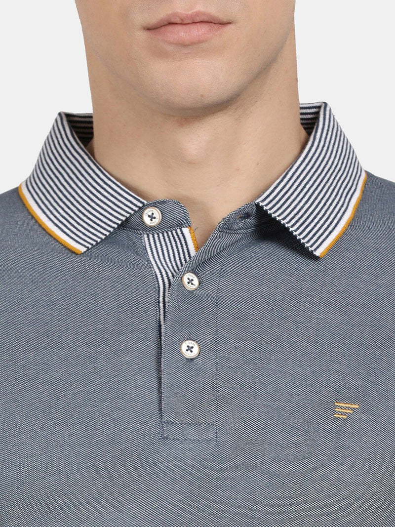 T-Base Men Polo Collar T-Shirt