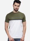 T-Base Men Tribal Colourblocked Pockets T-Shirt
