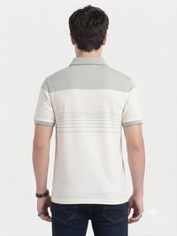 T-Base Men's Solid Polo T-Shirt |  Regular Fit | Half Sleeve | Polo Collar |ASPEN GREEN