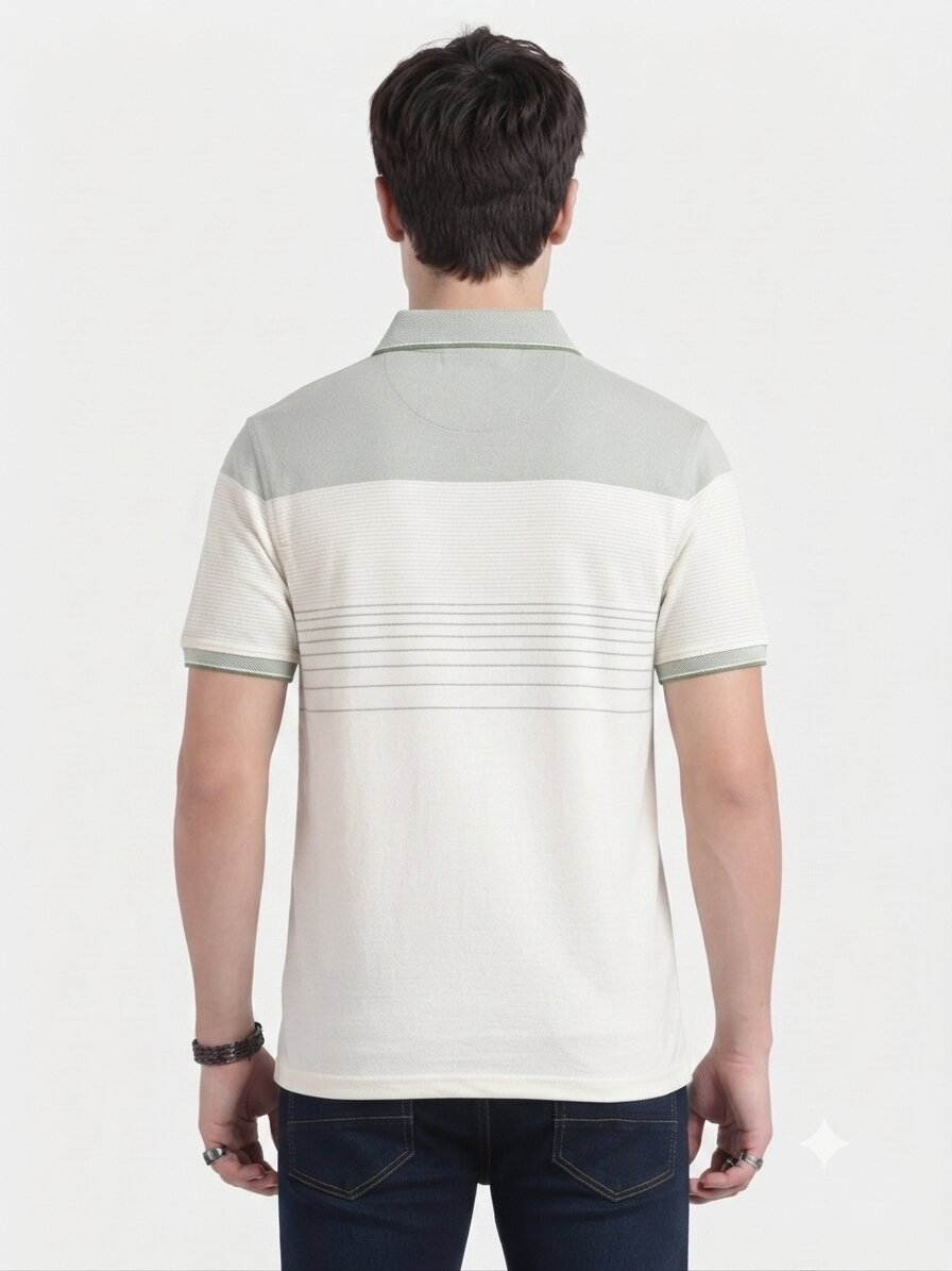 T-Base Men's Solid Polo T-Shirt |  Regular Fit | Half Sleeve | Polo Collar |ASPEN GREEN