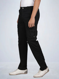 T-Base Men Regular Fit Cargos Trousers