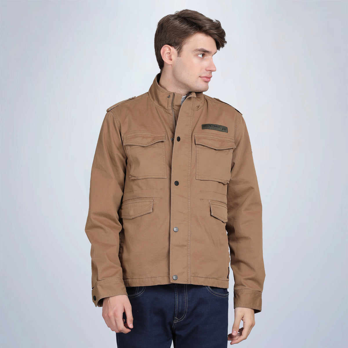 Men’s Classic Whiskey Cotton Jacket - Regular fit