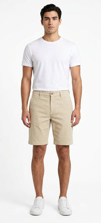 Men’s Sand Casual Shorts – Regular Fit