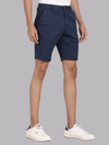 Overdyed Estate Blue Fold Up Chino Shorts