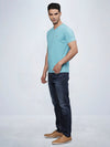 Half Sleeve V Neck T-Shirt