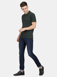T-Base Men Cotton Polo Collar T-Shirt