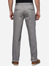 T-Base Men Self Design Textured Straight Fit Chinos