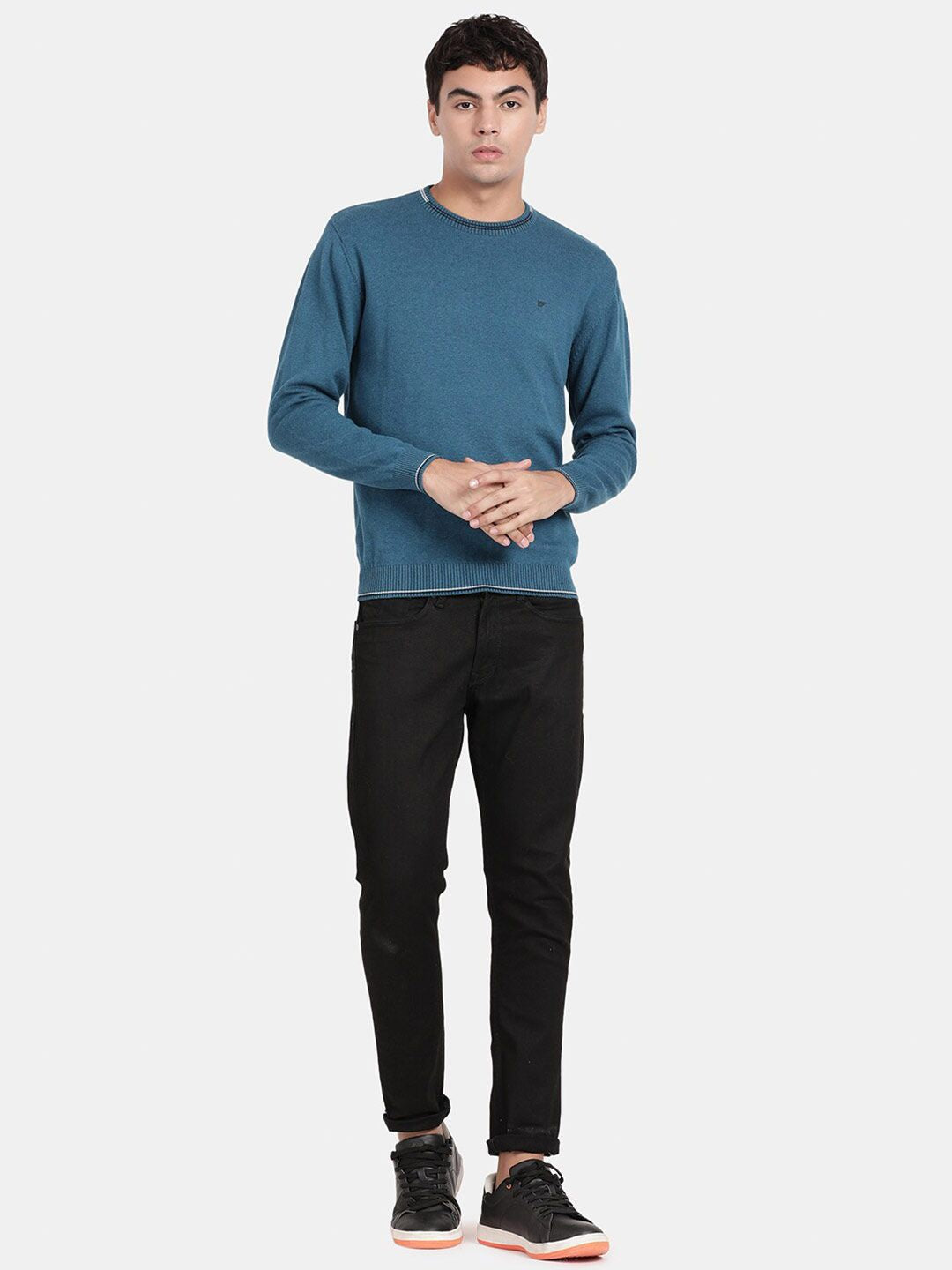 T-Base Men Cotton Pullover