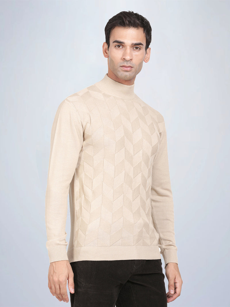 High Neck Safari Full Sleeve Pullover