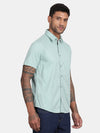 HALF SLEEVE COTTON TWILL SHIRT