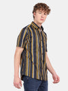 HALF SLEEVE COTTON PRINTED SHIRT