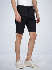 Men’s Dark Navy Casual Shorts – Regular Fit