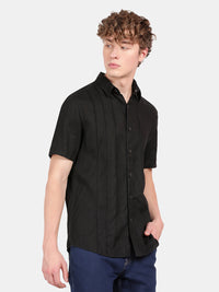 HALF SLEEVE PURE LINEN SHIRT