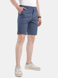 Tbase Men’s Printed Casual Shorts – Majolica Blue