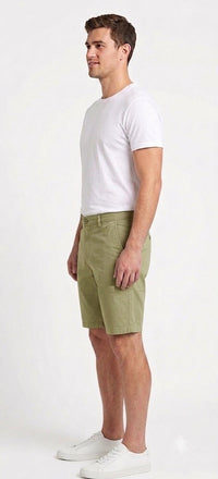 Men’s Canton Green Casual Shorts – Regular Fit