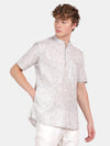 HALF SLEEVE COTTON KURTA LINEN SHIRT