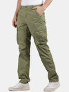 Calla Green Solid Cargo Pants