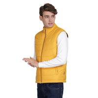 Men’s Classic Mustard Polyester Jacket - Regular fit