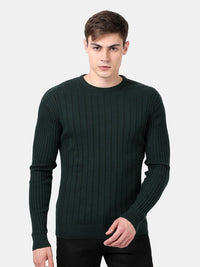 T-Base Men Green Pullover