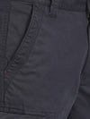 T-Base Men Blue Cotton Cargos Trousers