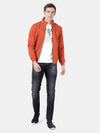 T-Base Men Orange Sweatshirt