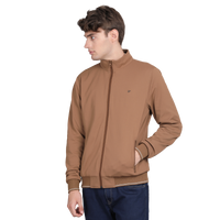 Men’s Classic Wallnut Polyester Jacket - Regular fit